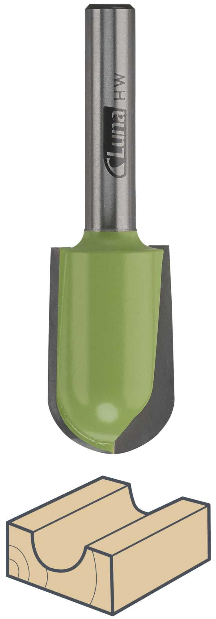 luna frez do drewna - korytkowanie