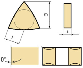 Płytka do toczenia - WNMG 060404 NN PVD