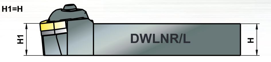 nóż tokarski DWLNR-3225-P08 - rysunek techniczny