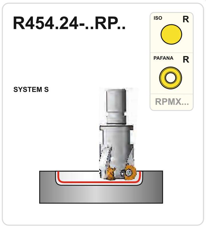 Operacje frezowania - frez R454.24